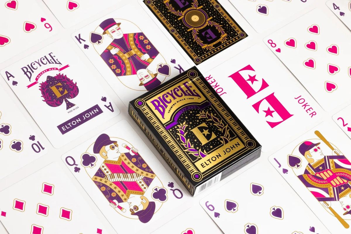 Bicycle Elton John Playing Cards-United States Playing Cards Company-Ace Cards &amp; Collectibles