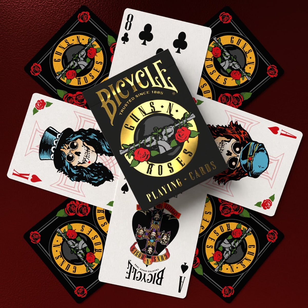 Bicycle Guns N' Roses Playing Cards-United States Playing Cards Company-Ace Cards & Collectibles