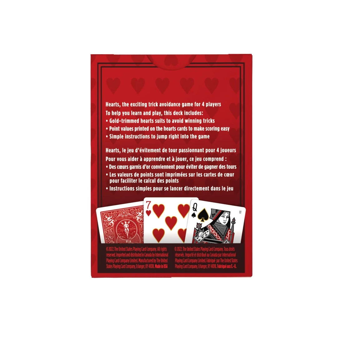 Bicycle Hearts Playing Cards-United States Playing Cards Company-Ace Cards & Collectibles