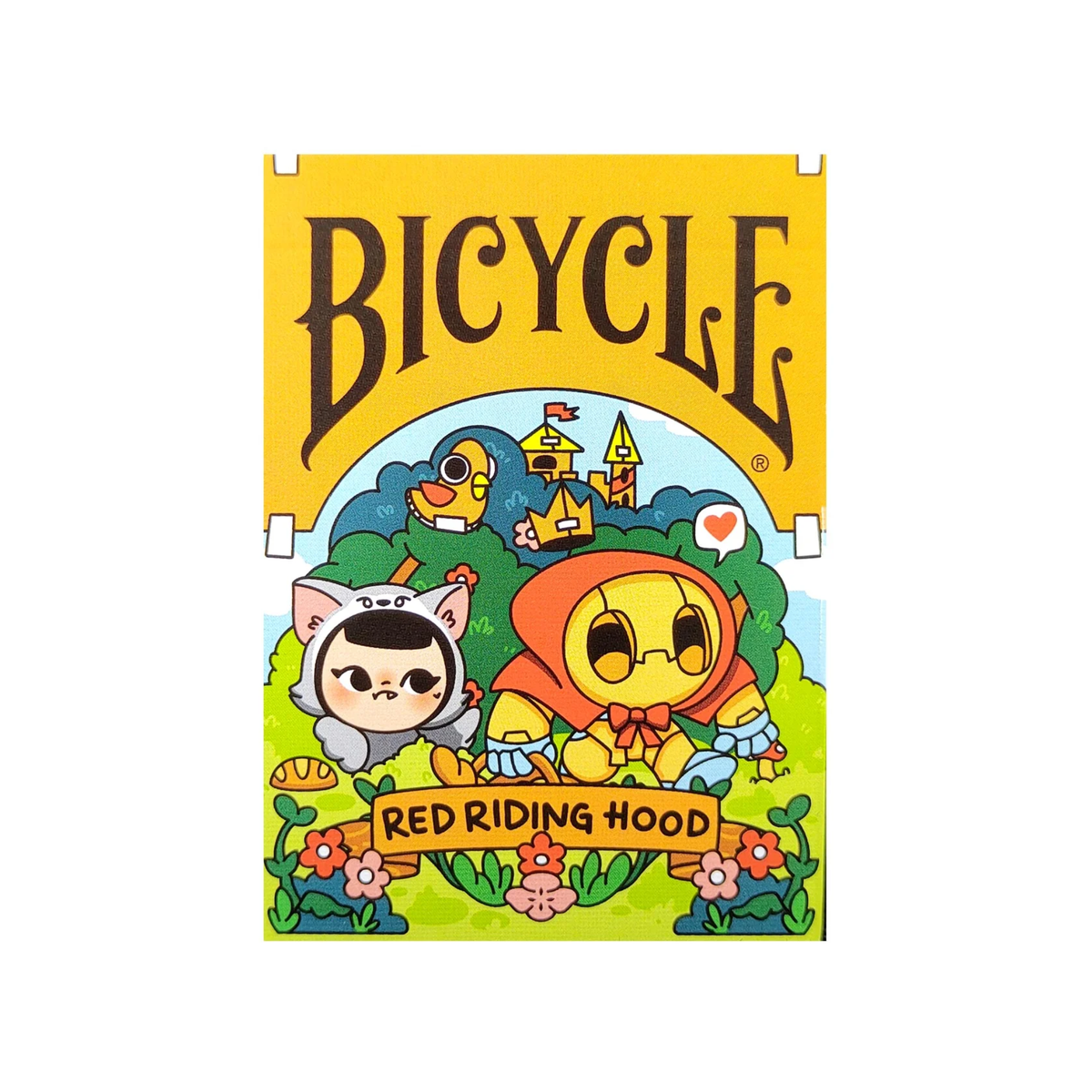 Bicycle Paper Royals Red Riding Hood Playing Cards