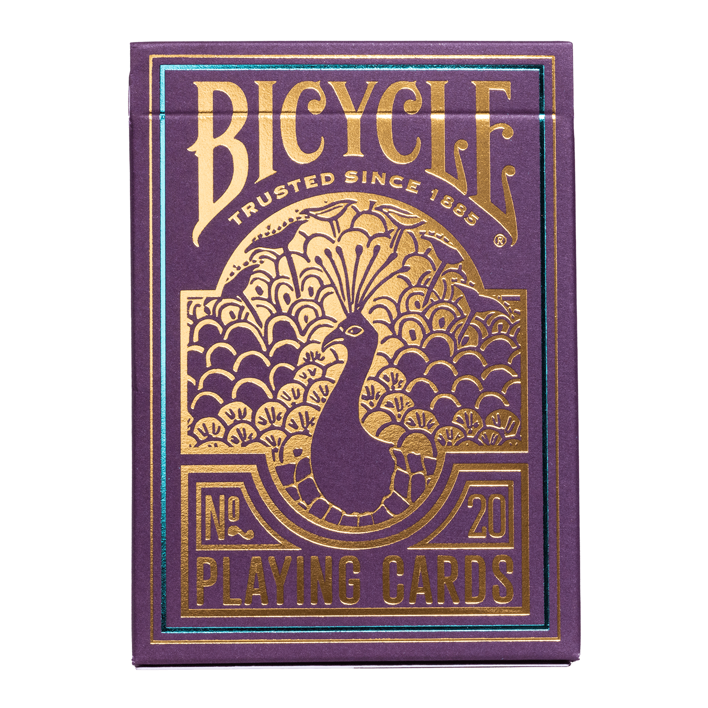 Bicycle Peacock Purple Playing Cards-United States Playing Cards Company-Ace Cards & Collectibles