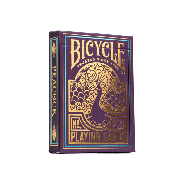 Bicycle Peacock Purple Playing Cards
