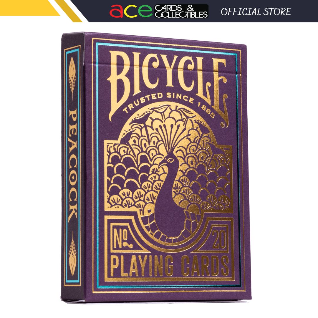 Bicycle Peacock Purple Playing Cards-United States Playing Cards Company-Ace Cards & Collectibles