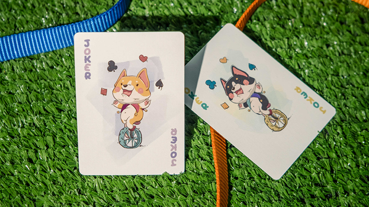 Bicycle Playful Dog Playing Cards-United States Playing Cards Company-Ace Cards & Collectibles