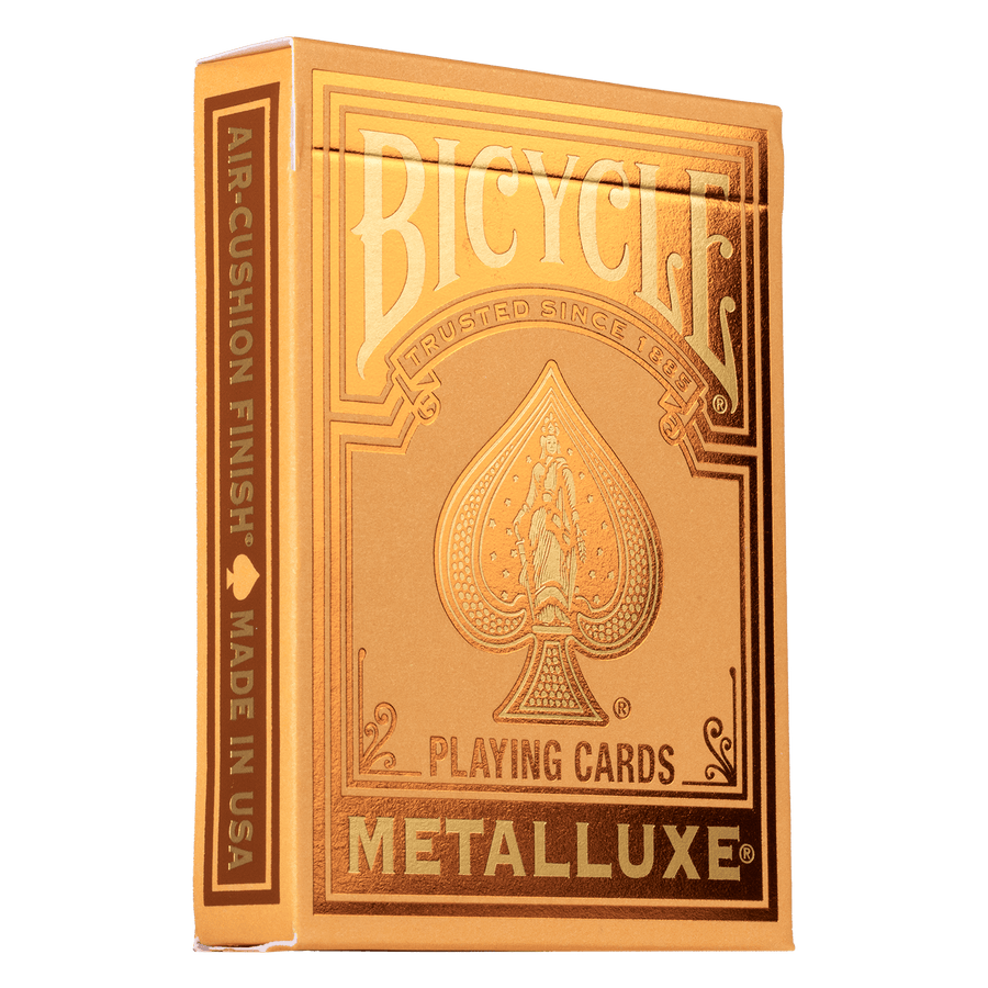 Bicycle Playing Card Metalluxe Series-Metalluxe - Gold-United States Playing Cards Company-Ace Cards & Collectibles