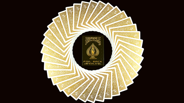 Bicycle Playing Card Metalluxe Series-Metalluxe - Gold-United States Playing Cards Company-Ace Cards & Collectibles