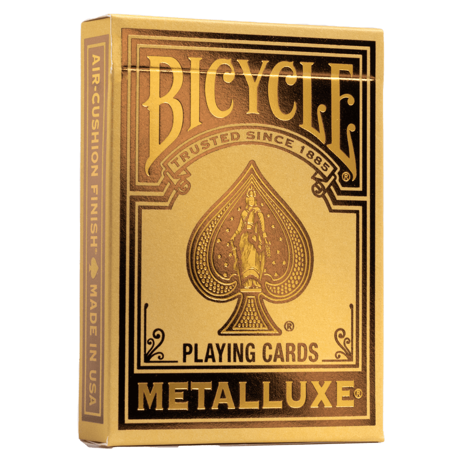 Bicycle Playing Card Metalluxe Series-Metalluxe - Gold-United States Playing Cards Company-Ace Cards & Collectibles