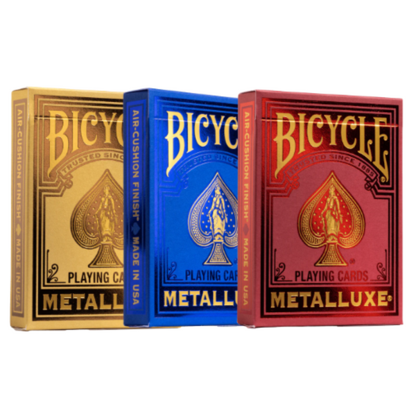 Bicycle Playing Card Metalluxe Series-Metalluxe - Gold-United States Playing Cards Company-Ace Cards & Collectibles