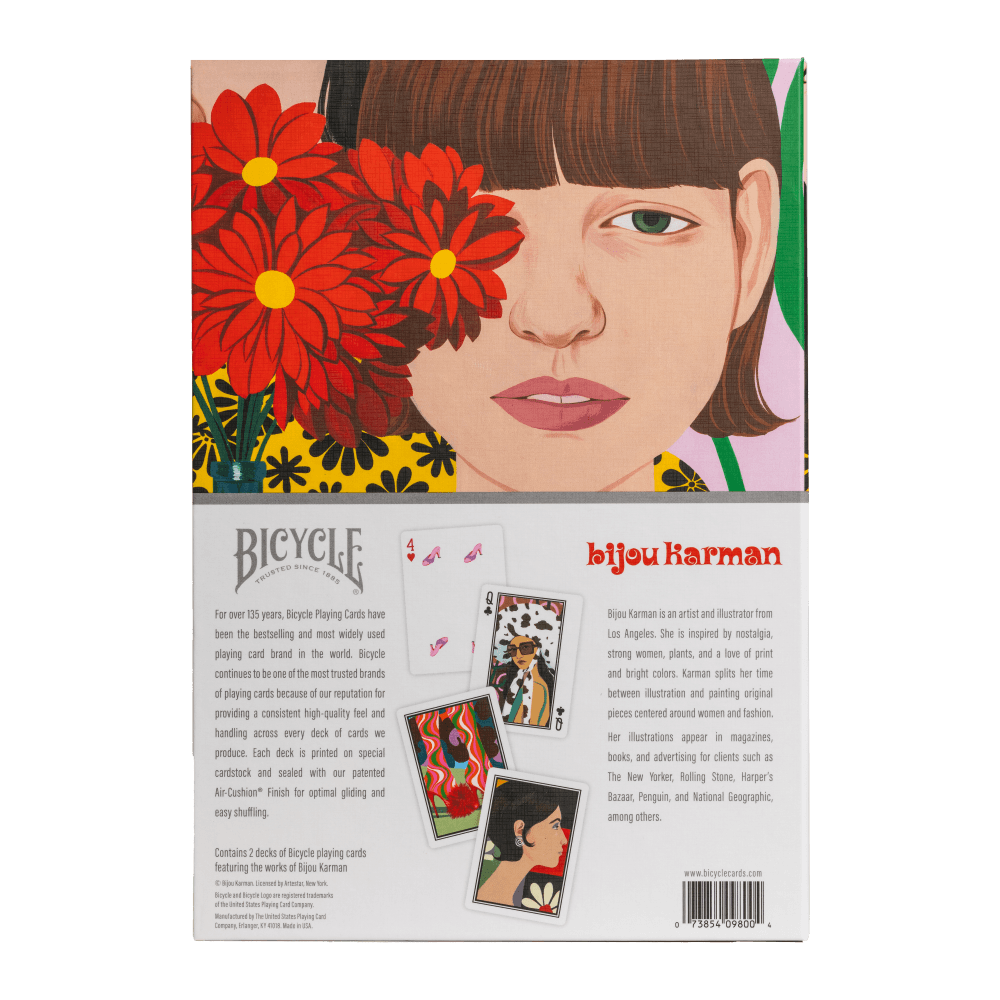 Bicycle Playing Cards Artist Series: Bijou Karman-United States Playing Cards Company-Ace Cards & Collectibles