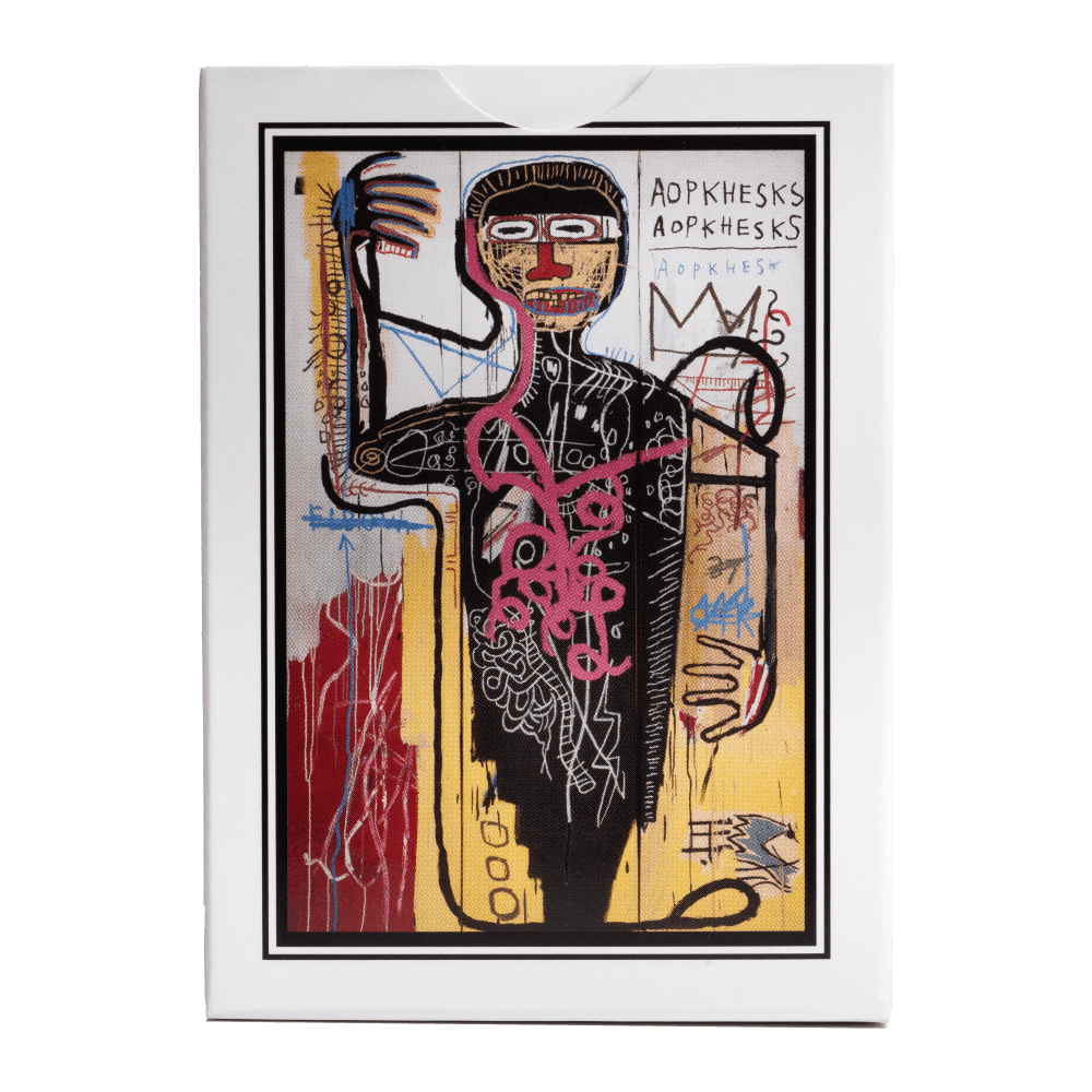 Bicycle Playing Cards Artist Series: Jean-Michel Basquiat-United States Playing Cards Company-Ace Cards &amp; Collectibles
