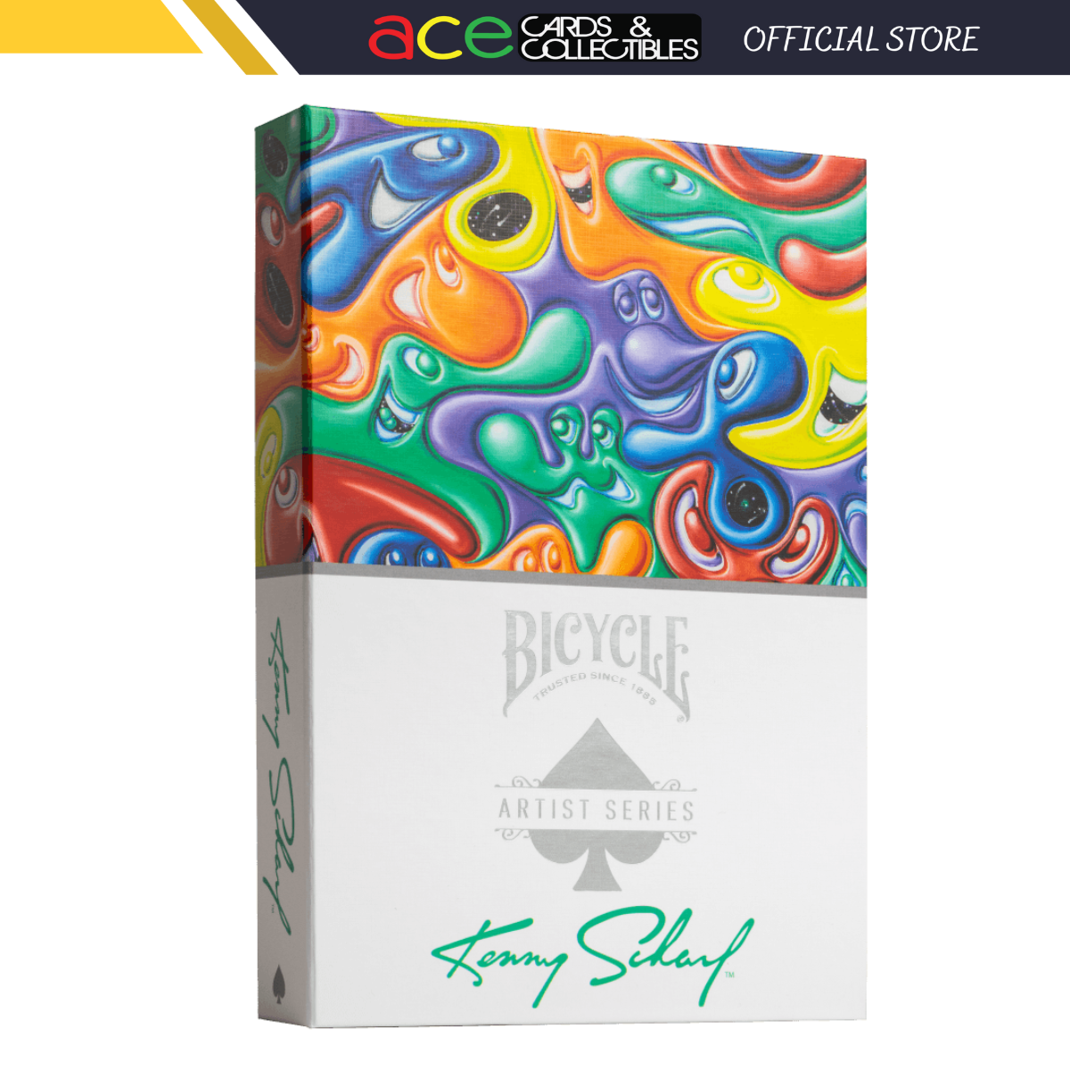 Bicycle Playing Cards Artist Series: Kenny Scharf-United States Playing Cards Company-Ace Cards & Collectibles