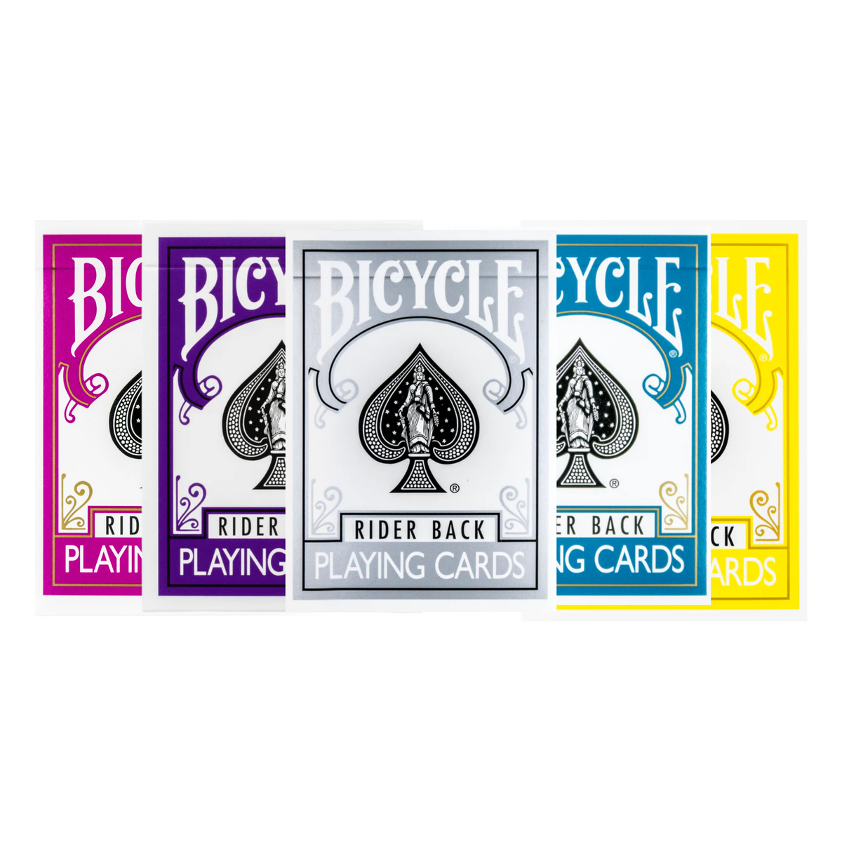 Bicycle Playing Cards Classic Standard Rider Back-Fuchsia-United States Playing Cards Company-Ace Cards & Collectibles