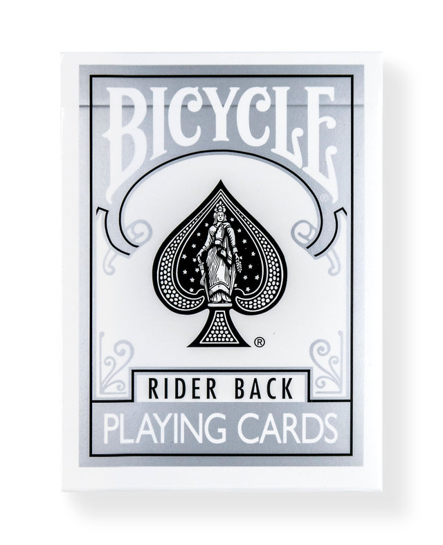 Bicycle Playing Cards Classic Standard Rider Back-Silver-United States Playing Cards Company-Ace Cards & Collectibles