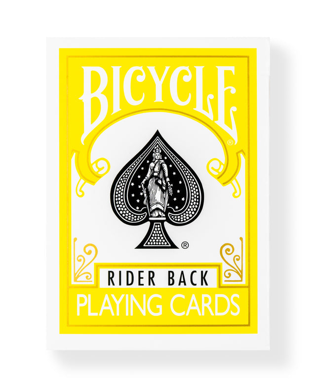 Bicycle Playing Cards Classic Standard Rider Back-Yellow-United States Playing Cards Company-Ace Cards & Collectibles