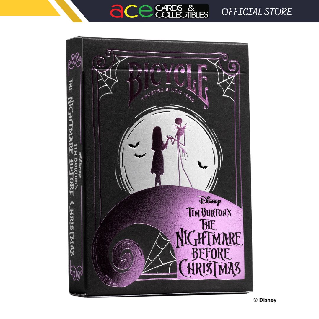 Bicycle Playing Cards Disney Tim Burton's Nightmare Before Christmas-United States Playing Cards Company-Ace Cards & Collectibles