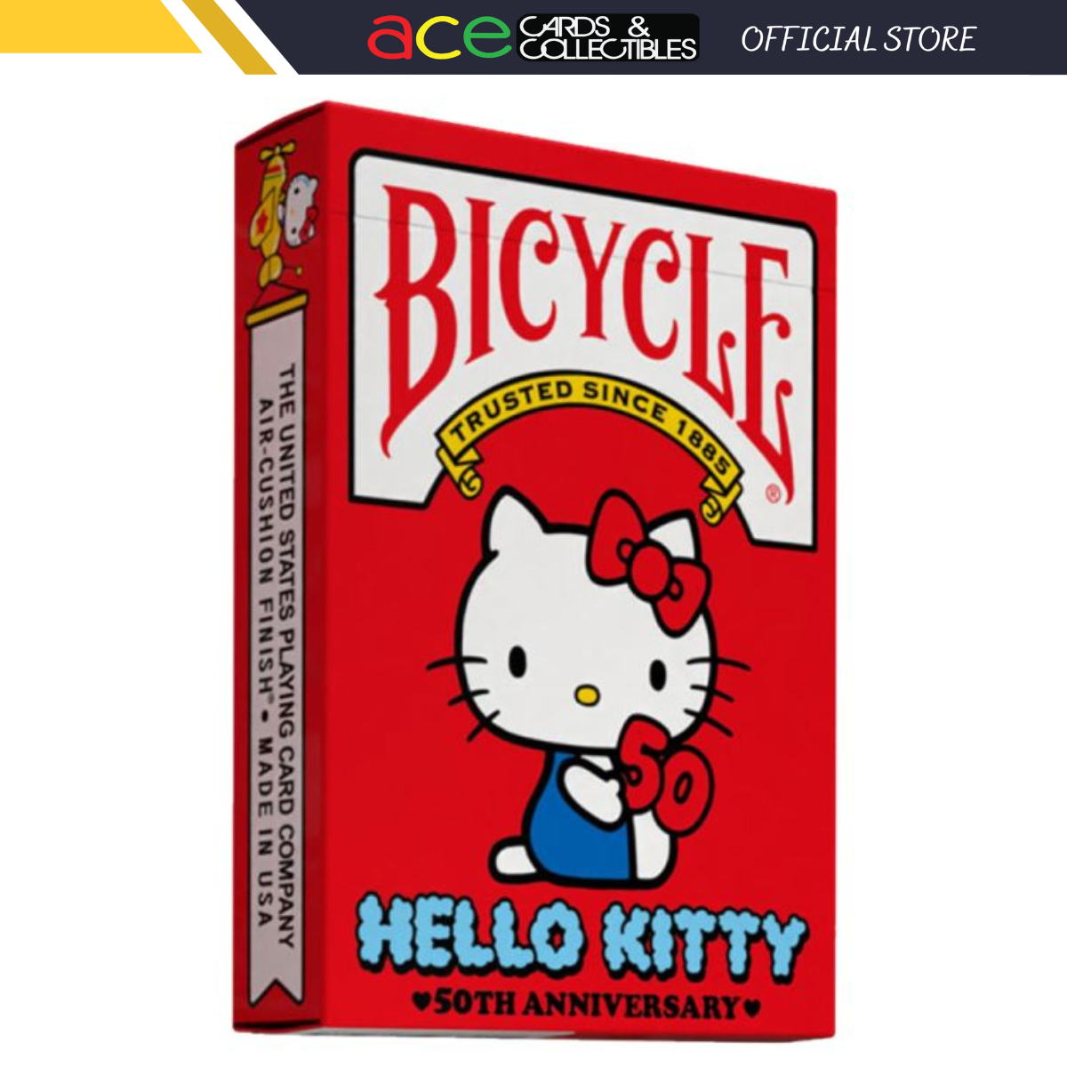 Bicycle Playing Cards Hello Kitty 50th Anniversary-United States Playing Cards Company-Ace Cards &amp; Collectibles