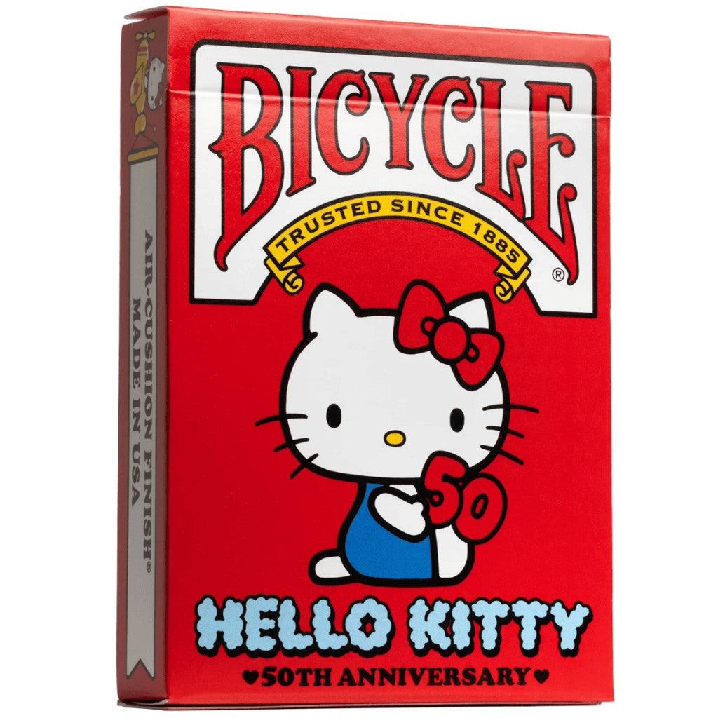 Bicycle Playing Cards Hello Kitty Series "50th Anniversary / Black Pink"-50th Anniversary-United States Playing Cards Company-Ace Cards & Collectibles