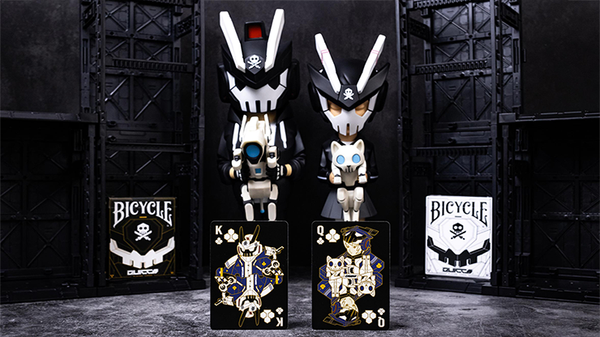 Bicycle Quiccs Ghost White Playing Cards-United States Playing Cards Company-Ace Cards & Collectibles