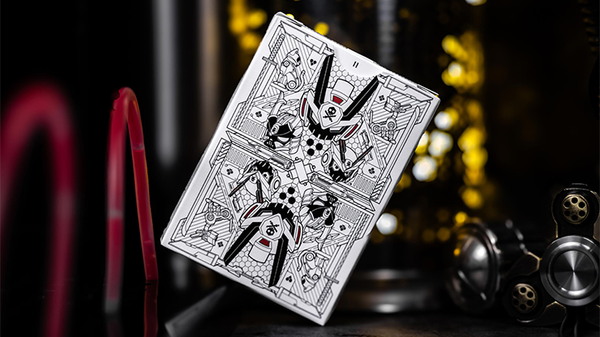 Bicycle Quiccs Ghost White Playing Cards-United States Playing Cards Company-Ace Cards & Collectibles