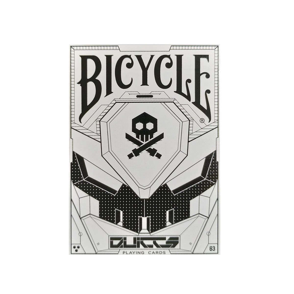 Bicycle Quiccs Ghost White Playing Cards-United States Playing Cards Company-Ace Cards & Collectibles