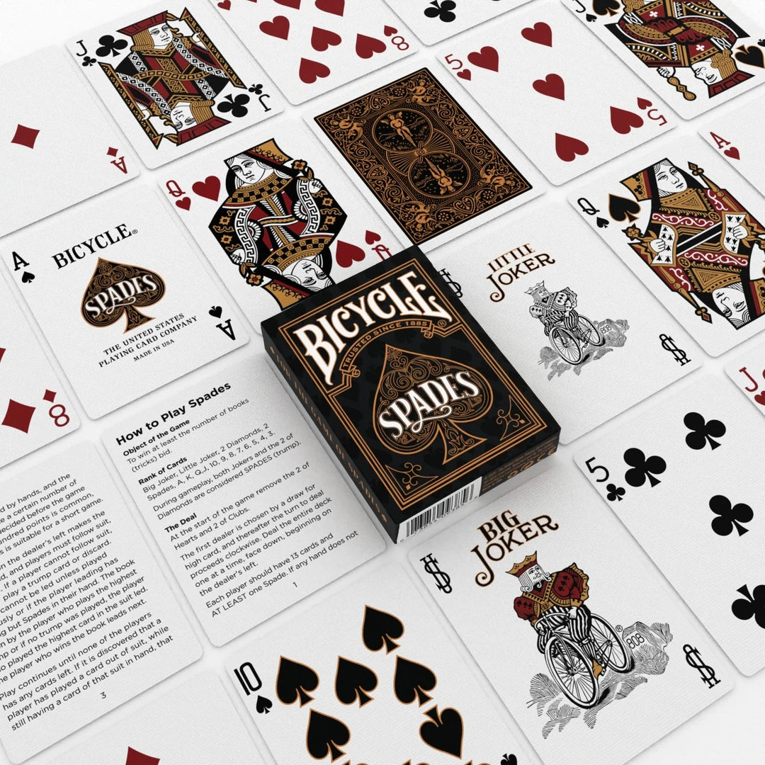 Bicycle Spades Playing Cards-United States Playing Cards Company-Ace Cards & Collectibles