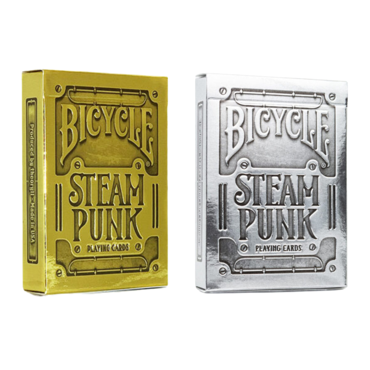 Bicycle Steampunk Playing Cards-Gold-United States Playing Cards Company-Ace Cards & Collectibles