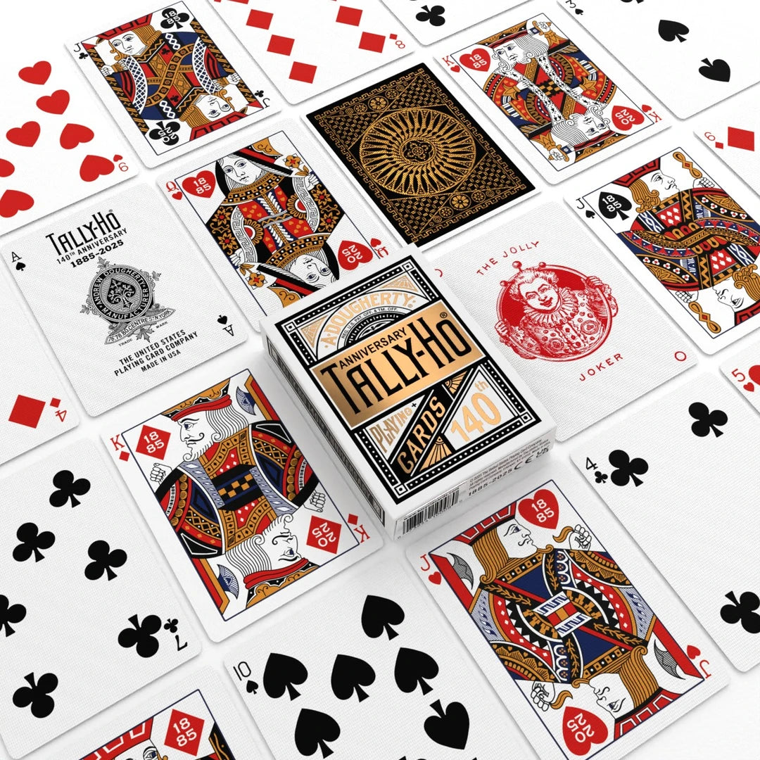 Bicycle Tally-Ho 140th Anniversary-United States Playing Cards Company-Ace Cards & Collectibles