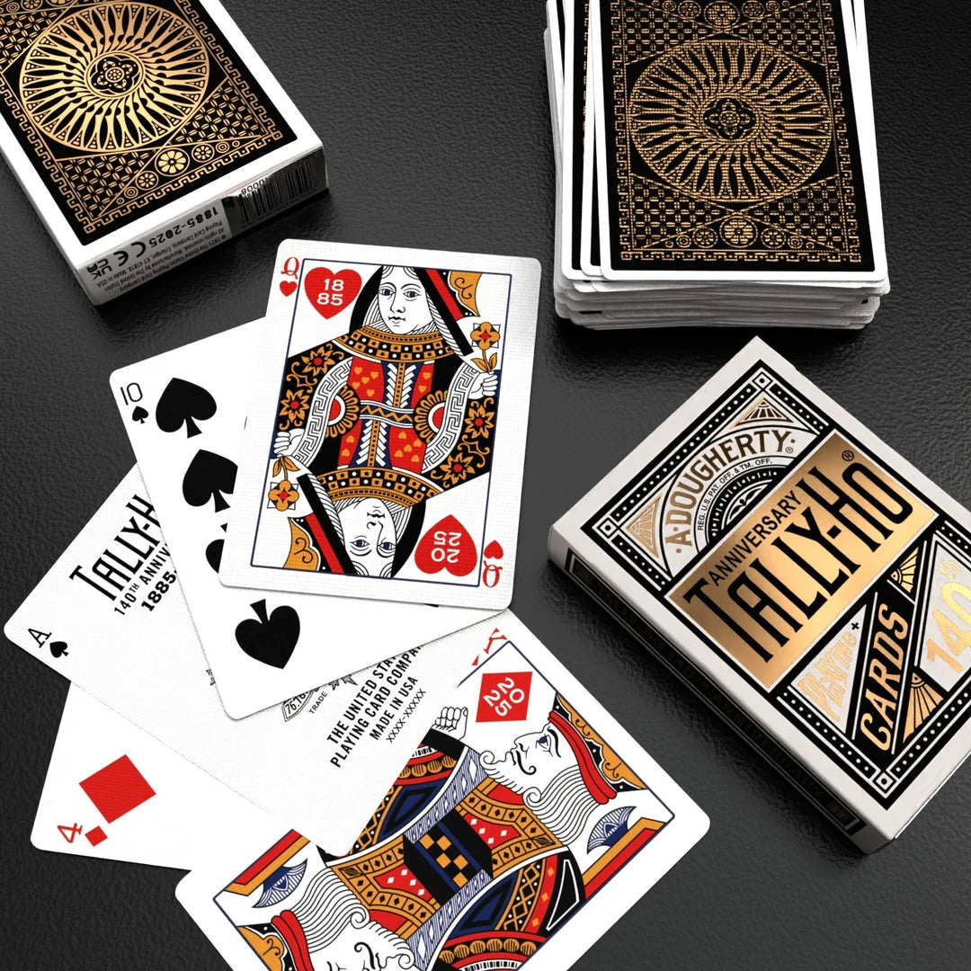 Bicycle Tally-Ho 140th Anniversary-United States Playing Cards Company-Ace Cards & Collectibles