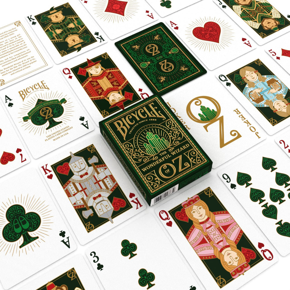 Bicycle The Wonderful Wizard of Oz Playing Cards-United States Playing Cards Company-Ace Cards & Collectibles