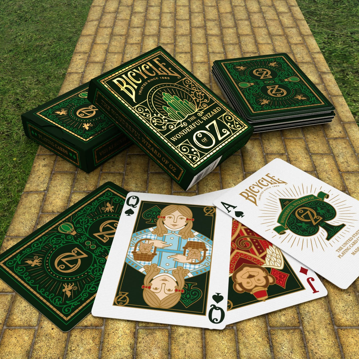 Bicycle The Wonderful Wizard of Oz Playing Cards-United States Playing Cards Company-Ace Cards & Collectibles