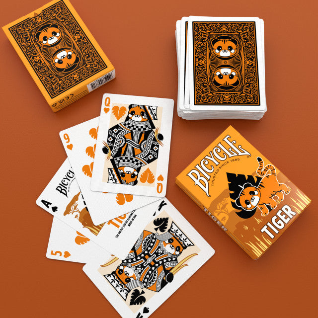 Bicycle Tiger Playing Cards-United States Playing Cards Company-Ace Cards & Collectibles
