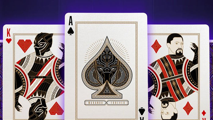 Black Panther Playing Cards by Theory11-United States Playing Cards Company-Ace Cards & Collectibles