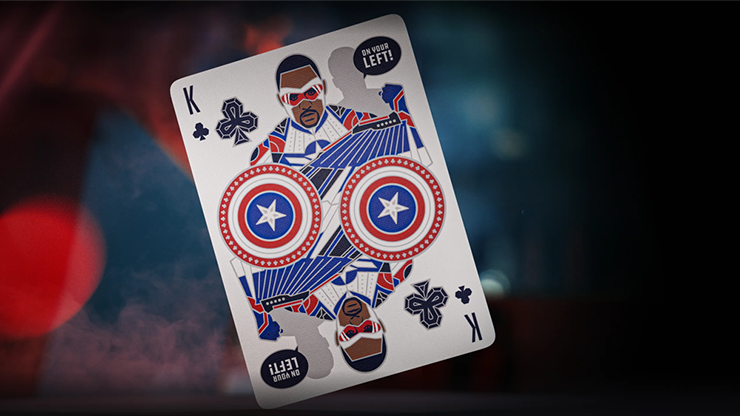 Captain America Playing Cards by Theory11-United States Playing Cards Company-Ace Cards & Collectibles