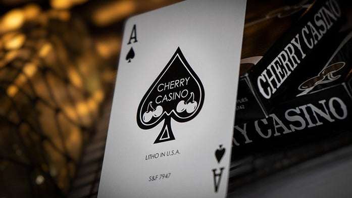 Cherry Casino House Deck Limited Edition Numbered Seals Playing Cards (Monte Carlo)-United States Playing Cards Company-Ace Cards & Collectibles