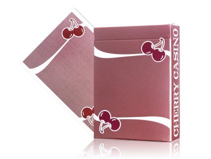 Cherry Casino Playing Cards By Pure Imagination Projects-Flamingo Quartz Pink-United States Playing Cards Company-Ace Cards & Collectibles