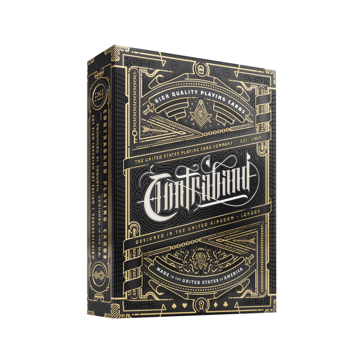 Contraband Playing Cards by Theory11-United States Playing Cards Company-Ace Cards & Collectibles