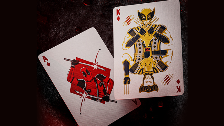 Deadpool Playing Cards by Theory11-United States Playing Cards Company-Ace Cards & Collectibles