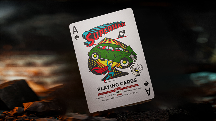 Superman Playing Cards by Theory11-United States Playing Cards Company-Ace Cards & Collectibles
