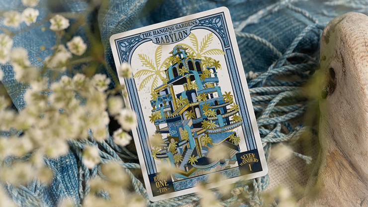 The Hanging Gardens of Babylon Limited Edition Numbered Seals Playing Cards-United States Playing Cards Company-Ace Cards & Collectibles