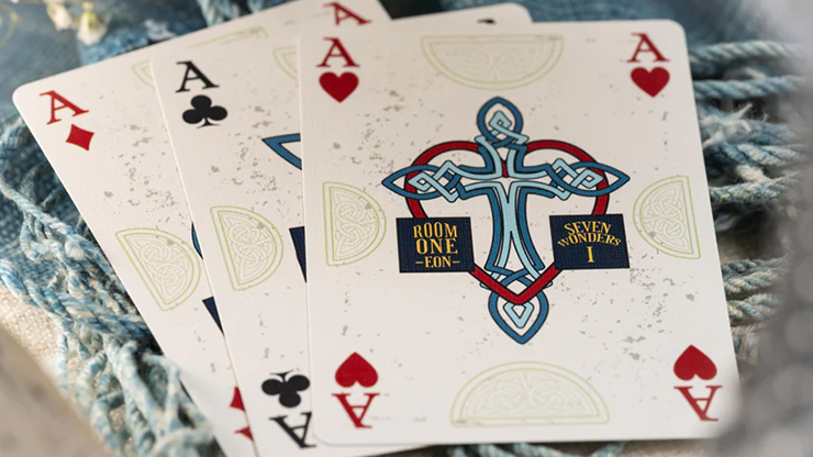 The Hanging Gardens of Babylon Limited Edition Numbered Seals Playing Cards-United States Playing Cards Company-Ace Cards & Collectibles