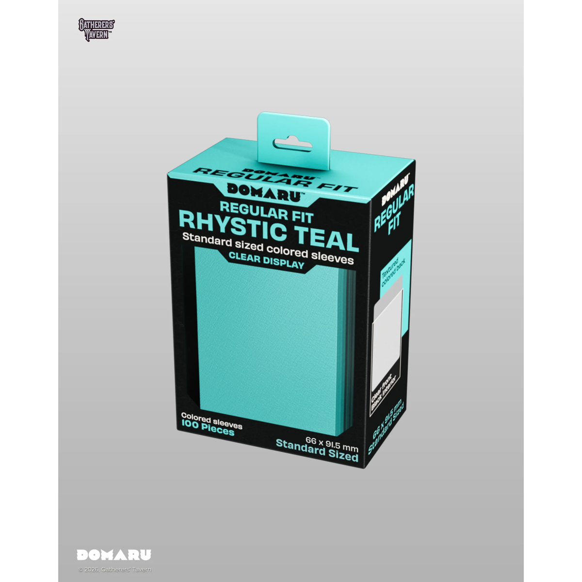 Gatherer's Tavern DOMARU Regular Standard Size Fit Sleeves "Rhystic Teal"