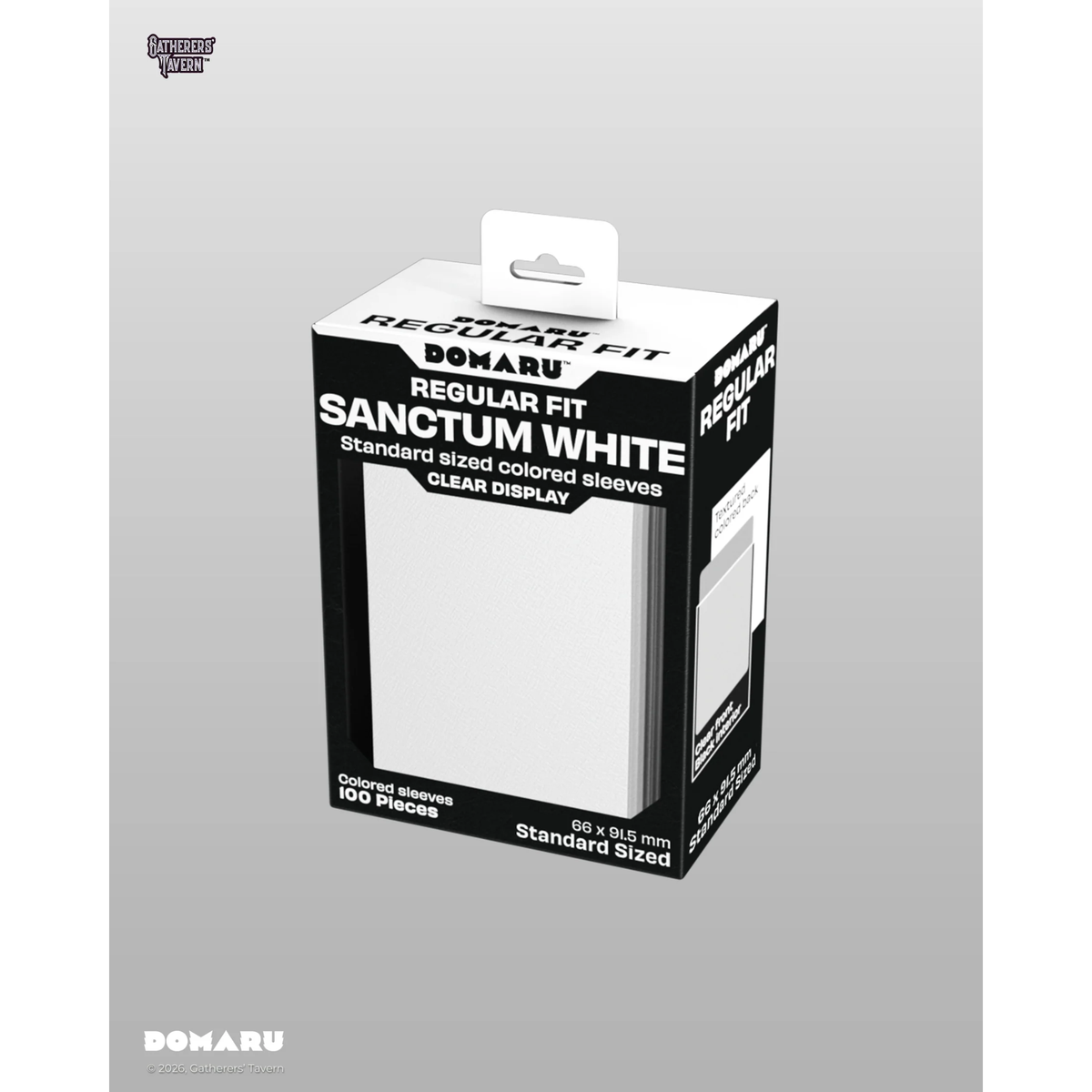 Gatherer's Tavern DOMARU Regular Standard Size Fit Sleeves "Sanctum White"