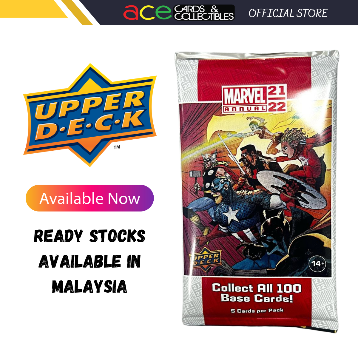 Upper Deck x Marvel Studios Annual Trading Card 21-22-Upper Deck-Ace Cards & Collectibles