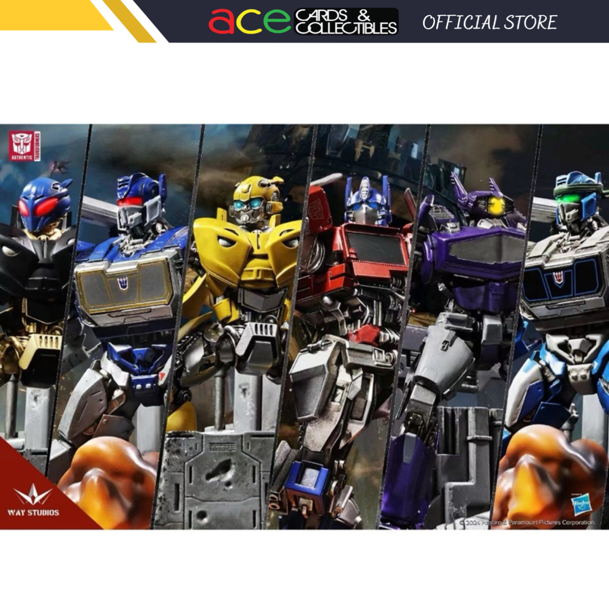 Transformers Statue Scenes Series-Single Box (Random)-Waystudio-Ace Cards &amp; Collectibles