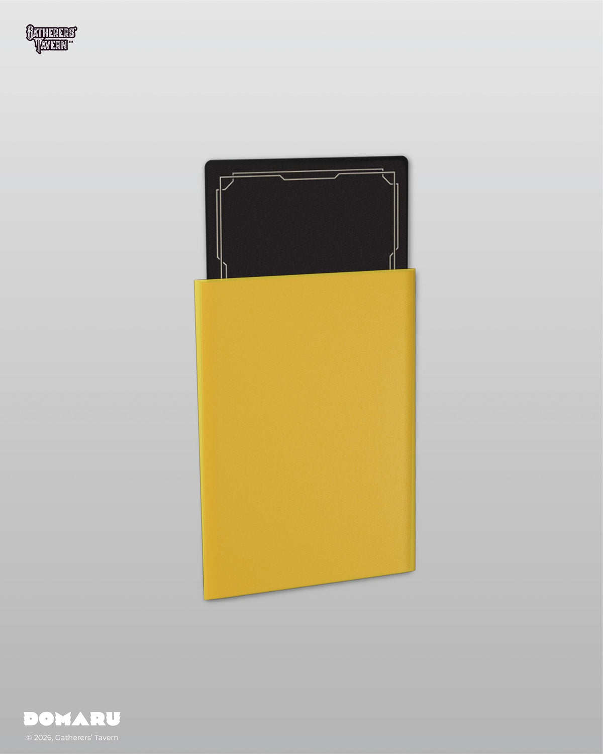 Gatherer's Tavern DOMARU Regular Standard Size Fit Sleeves "Divine Yellow"