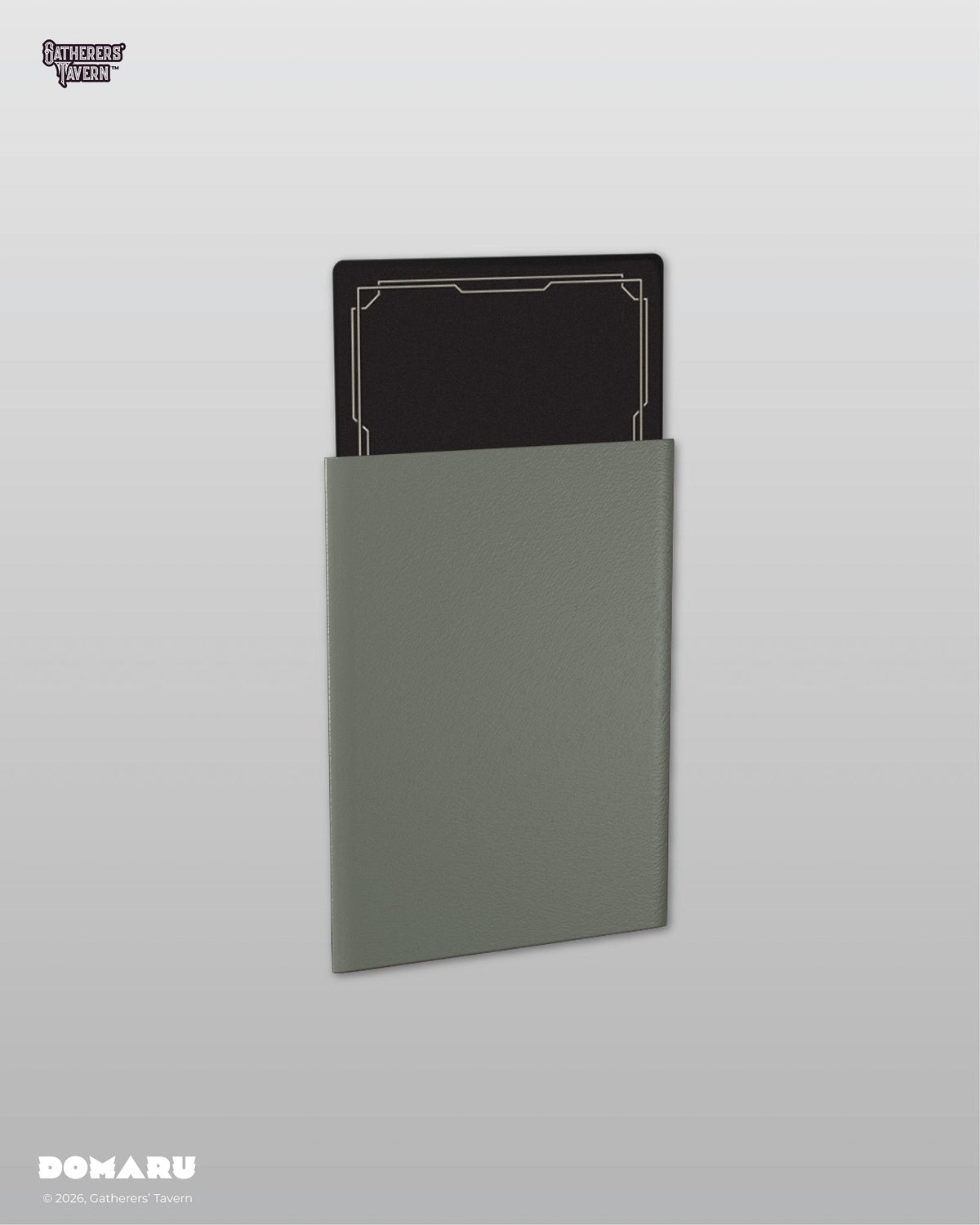 Gatherer's Tavern DOMARU Regular Standard Size Fit Sleeves "Gargoyle Grey"