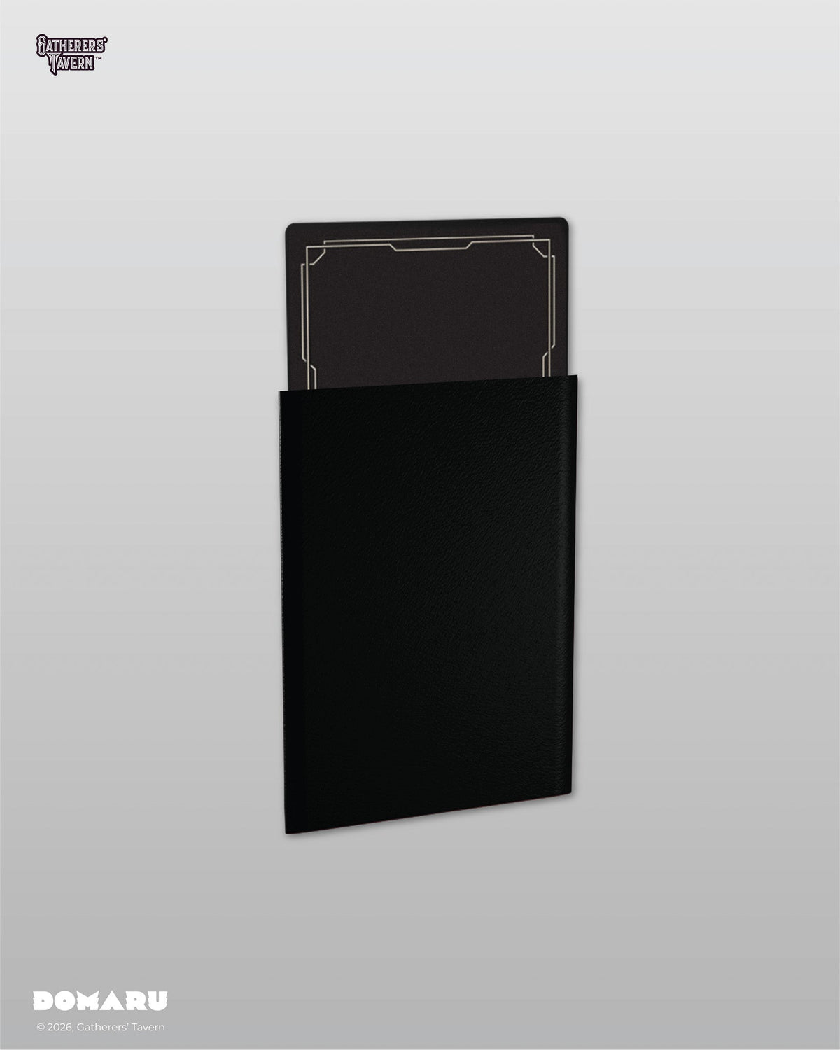 Gatherer's Tavern DOMARU Regular Standard Size Fit Sleeves "Gothic Black"