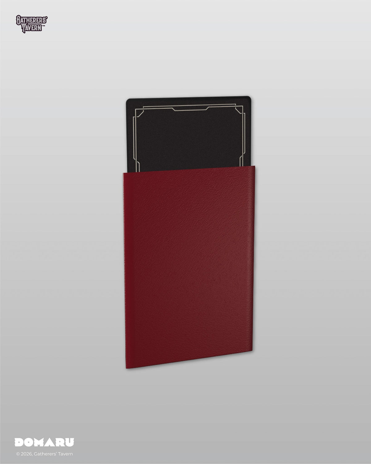 Gatherer's Tavern DOMARU Regular Standard Size Fit Sleeves "Imperial Red"