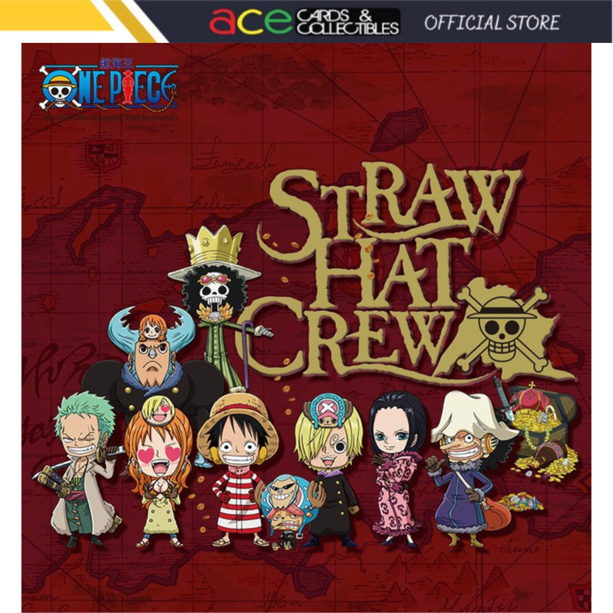 Win Main x One Piece 20th Anniversary Stamp Straw Hat Crew Series-Single Box (Random)-Win Main-Ace Cards & Collectibles