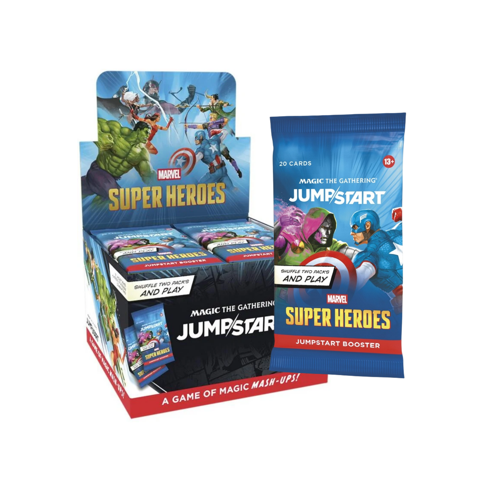 Magic: The Gathering Marvel Super Heroes Jumpstart Booster-Single Pack-Wizards Of The Coast-Ace Cards & Collectibles
